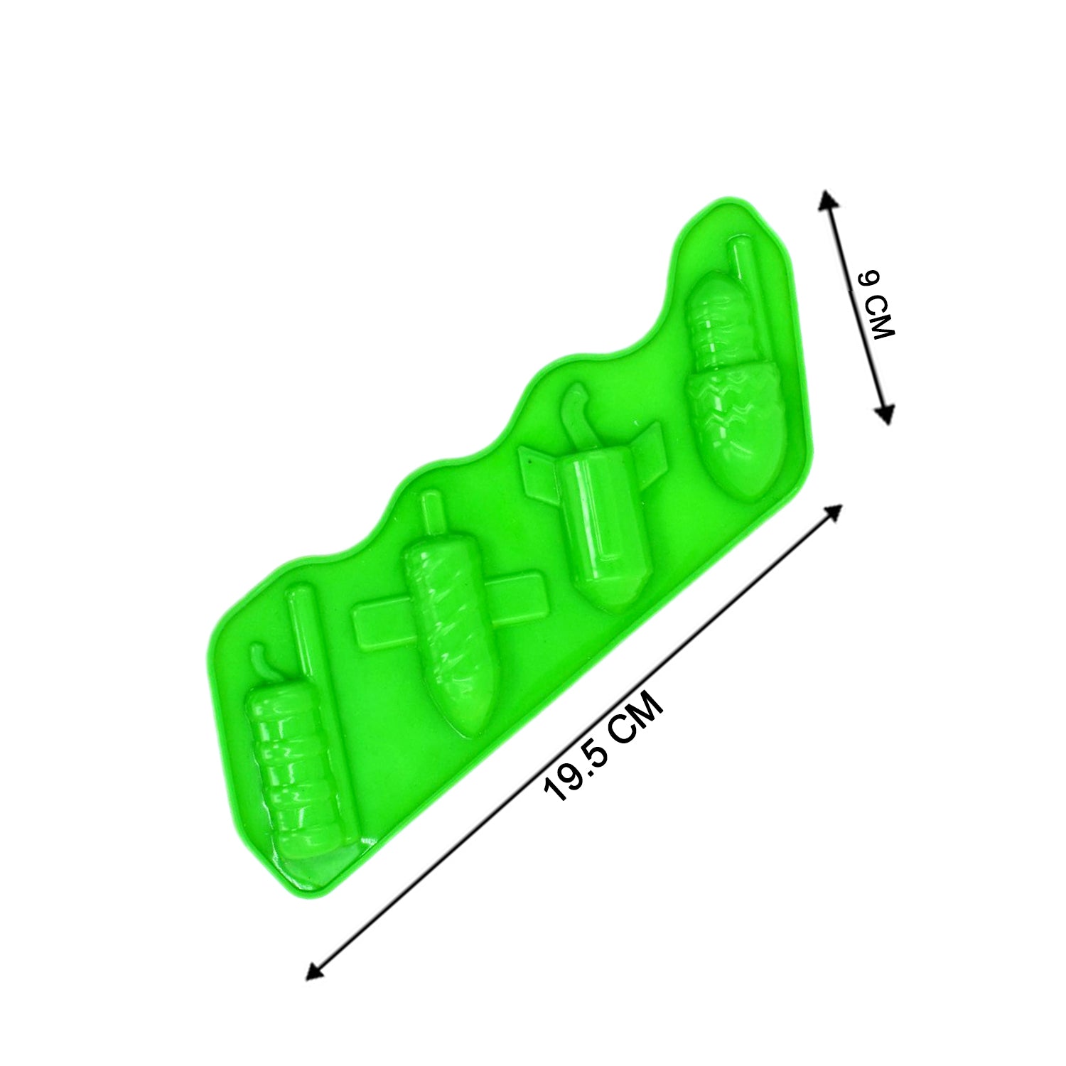 4883 4cav Rocket Choc Bar Flexible Silicone Mold Candy Chocolate Cake Jelly Mould DeoDap 4883 4cav Rocket Choc Bar Flexible Silicone Mold Candy Chocolate Cake Jelly Mould DeoDap